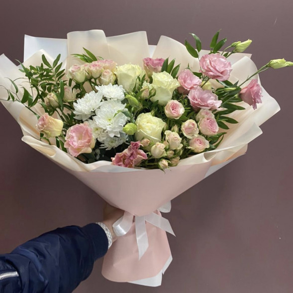 Букет «Бонжур» в Новоозёрном