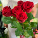 5 красных роз в Новоозёрном