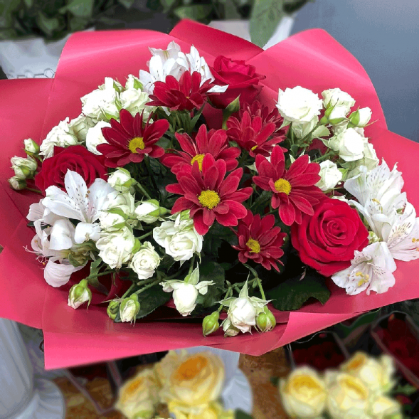 Букет &quot;Яркий стиль&quot; в Новоозёрном