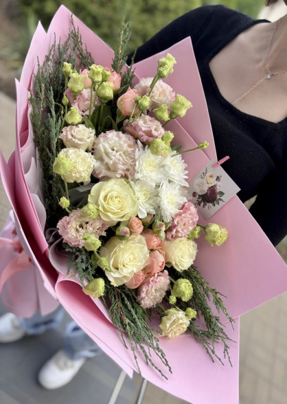 Букет Весеннее пробуждение в Новоозёрном