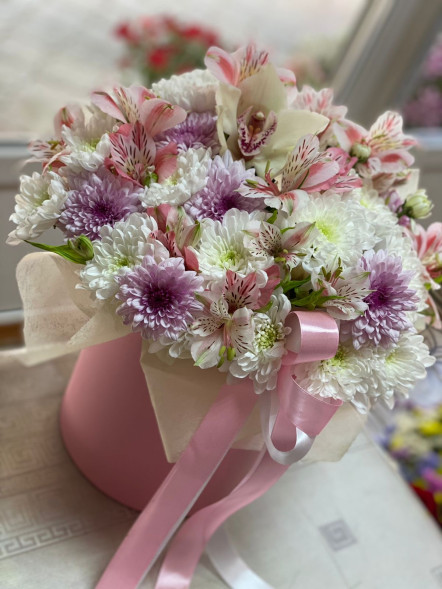 Цветы в коробке &quot;Солнечное утро&quot; в Новоозёрном