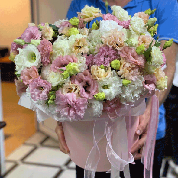 Композиция в коробке &quot;Шарм&quot; в Новоозёрном