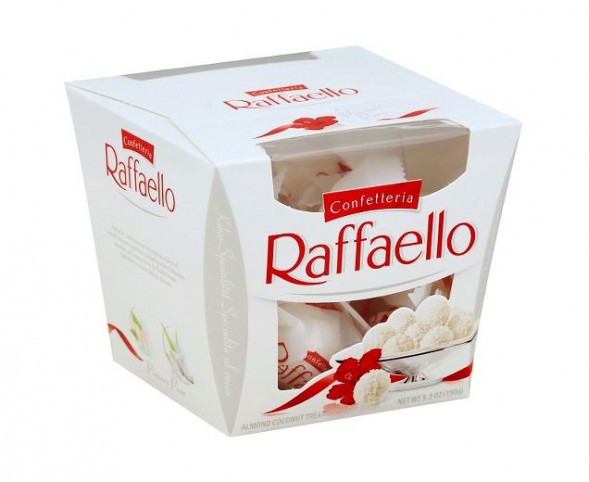 Коробка конфет Raffaello 150 г. в Новоозёрном